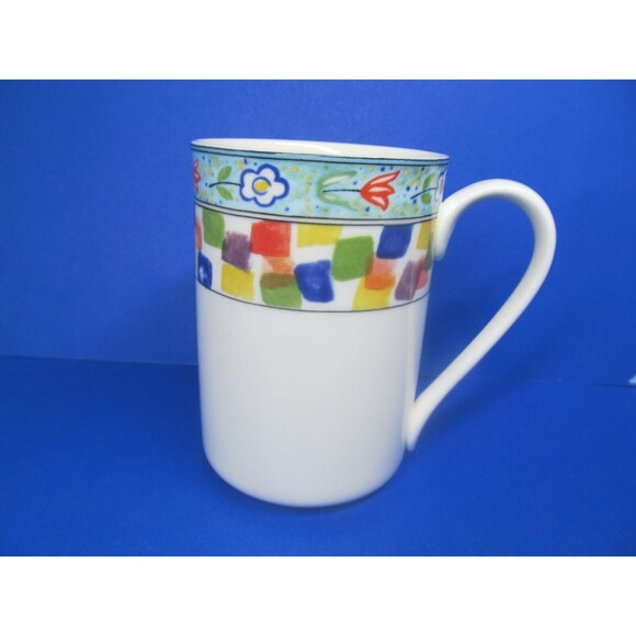 Mikasa Ultima + Super Strong Confetti Cappuccino Mug 4 5/8" - Picture 1 of 8